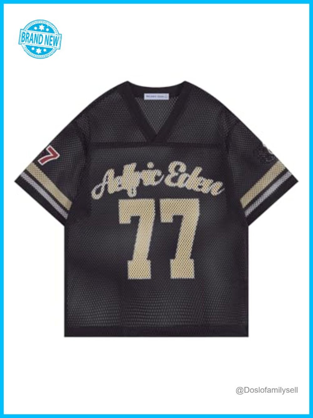 Cropped Mesh Jersey Boxy Y2K V Neck Graphic Tee Streetwear Top